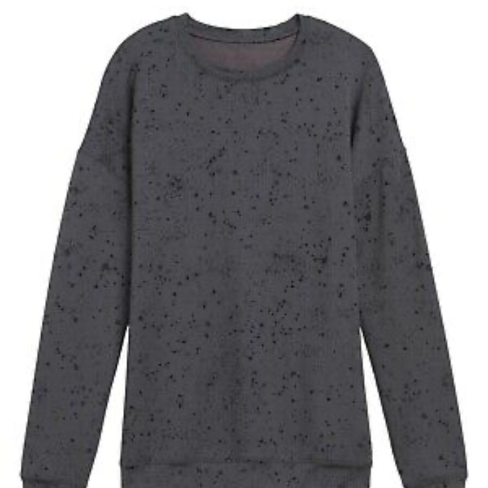 Athleta Studio To Street Print Sweatshirt Paint Splatter - Picture 4 of 9